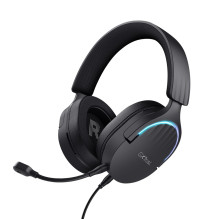 „Trust GXT 490 FAYZO“ ausis uždengiančios 7.1 USB žaidimų ausinės.