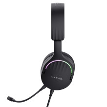 „Trust GXT 490 FAYZO“ ausis uždengiančios 7.1 USB žaidimų ausinės.