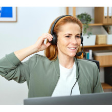 „Trust HS-260“ ausinės su laidine, ant kaklo juostelės, USB A tipo, juodos „Trust HS-260“ ausinės su laidine, ant kaklo juostelės, USB A tipo, juodos