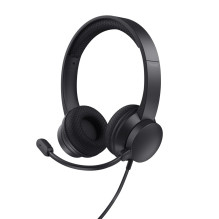 „Trust HS-260“ ausinės su laidine, ant kaklo juostelės, USB A tipo, juodos „Trust HS-260“ ausinės su laidine, ant kaklo juostelės, USB A tipo, juodos