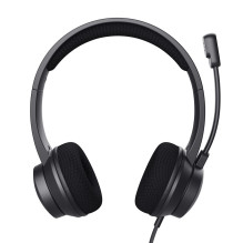Trust HS-260 Headset Wired Neck-band Office / Call center USB Type-A Black