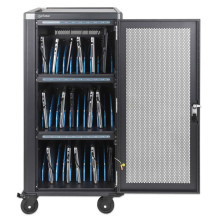 Manhattan Laptop Charging Cabinet Trolley / Cart via USB-C 65W 16" 30-bay, Suitable for USB-C laptops (to 16") Manhattan Laptop Charging Cabinet Trolley / Cart via USB-C 65W 16" 30-bay, Suitable for USB-C laptops (to 16")