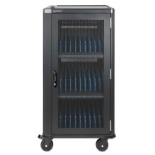 Manhattan Laptop Charging Cabinet Trolley / Cart via USB-C 65W 16" 30-bay, Suitable for USB-C laptops (to 16") Manhattan Laptop Charging Cabinet Trolley / Cart via USB-C 65W 16" 30-bay, Suitable for USB-C laptops (to 16")