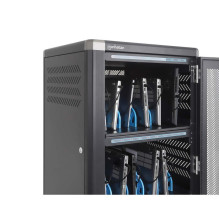 Manhattan Laptop Charging Cabinet Trolley / Cart via USB-C 65W 16" 30-bay, Suitable for USB-C laptops (to 16") Manhattan Laptop Charging Cabinet Trolley / Cart via USB-C 65W 16" 30-bay, Suitable for USB-C laptops (to 16")