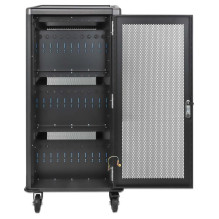 Manhattan Laptop Charging Cabinet Trolley / Cart via USB-C 65W 16" 30-bay, Suitable for USB-C laptops (to 16") Manhattan Laptop Charging Cabinet Trolley / Cart via USB-C 65W 16" 30-bay, Suitable for USB-C laptops (to 16")