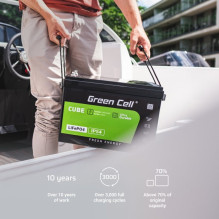 „Green Cell“ LFPGC12V60AH UPS akumuliatorius ličio geležies fosfatas (LiFePO4) 12,8 V 60 Ah „Green Cell“ LFPGC12V60AH UPS akumuliatorius ličio geležies fosfatas (LiFePO4) 12,8 V 60 Ah