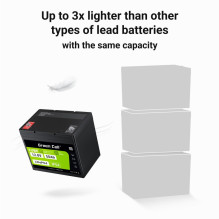„Green Cell“ LFPGC12V50AH UPS akumuliatorius ličio geležies fosfatas (LiFePO4) 12 V 50 Ah „Green Cell“ LFPGC12V50AH UPS akumuliatorius ličio geležies fosfatas (LiFePO4) 12 V 50 Ah