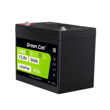 „Green Cell“ LFPGC12V50AH UPS akumuliatorius ličio geležies fosfatas (LiFePO4) 12 V 50 Ah „Green Cell“ LFPGC12V50AH UPS akumuliatorius ličio geležies fosfatas (LiFePO4) 12 V 50 Ah