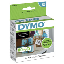 Dymo LabelWriter - kleine Mehrzwecketiketten Selbstklebend - 25 x 25 mm - (S0929120) Dymo LabelWriter - kleine Mehrzwecketiketten Selbstklebend - 25 x 25 mm - (S0929120)