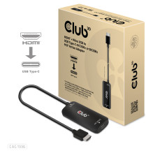 Club3D Adapter HDMI + MicroUSB USB-C 4K120Hz aktiv St / Bu