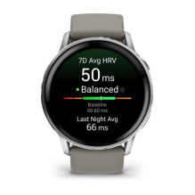 Garmin Venu 4 45mm, silber