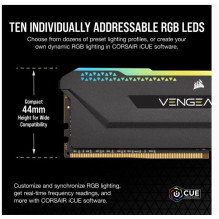 DDR4 16GB PC 3200 CL18 CORSAIR KIT (2x8GB) Vengeance RGB retail DDR4 16GB PC 3200 CL18 CORSAIR KIT (2x8GB) Vengeance RGB retail