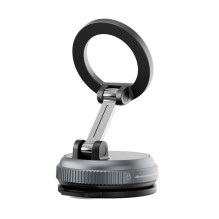 FORCELL Magic Mag Magnetic Suction Cup Phone Holder Compatible with MagSafe black