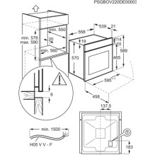 „Electrolux EOF3H40BW“