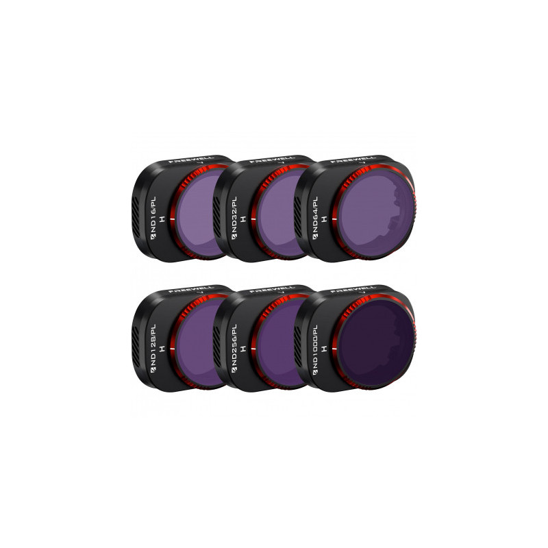 Freewell Bright Day for DJI Mini 4 Pro (6-Pack)