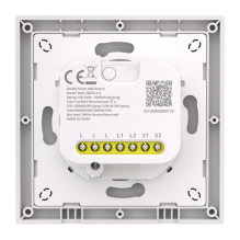 Išmanusis sieninis jungiklis - Sonoff MINI-ZB2GSL-E ZigBee dviejų kanalų jungiklis