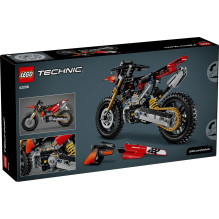 Konstruktorius - LEGO Technic 42238 Ducati Desmo450 MX Factory 457 vnt, 110 mm, Juoda Konstruktorius - LEGO Technic 42238 Ducati Desmo450 MX Factory 457 vnt, 110 mm, Juoda