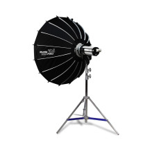 Apšvietimo Įranga - Phottix REX PRO Greitai Sulankstomas Softbox, Aštuonkampis, Bowens Montavimas, Balta