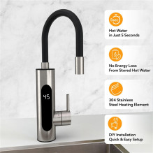 Kitchen mixer with flexible spout INSINFLX 3KW Kitchen mixer with flexible spout INSINFLX 3KW