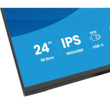 Monitorius - iiyama XB2497HSN-B1 24" Full HD 1ms USB-C HDMI DisplayPort