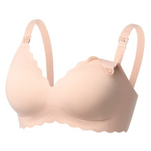 Nėščiųjų liemenėlė - Momcozy YN46 Be siūlių Nailono Spandekso Parama D Nude Nėščiųjų liemenėlė - Momcozy YN46 Be siūlių Nailono Spandekso Parama D Nude