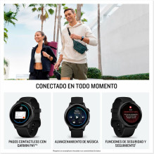 Viedpulksteni Garmin SMARTWATCH VIVOACTIVE 6 / LUNAR GOLD 010-02985-01