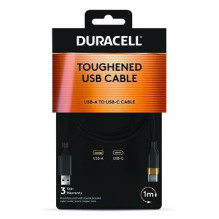 CABLE USB Į USB-C 1M / DRU5011A DURACELL CABLE USB Į USB-C 1M / DRU5011A DURACELL