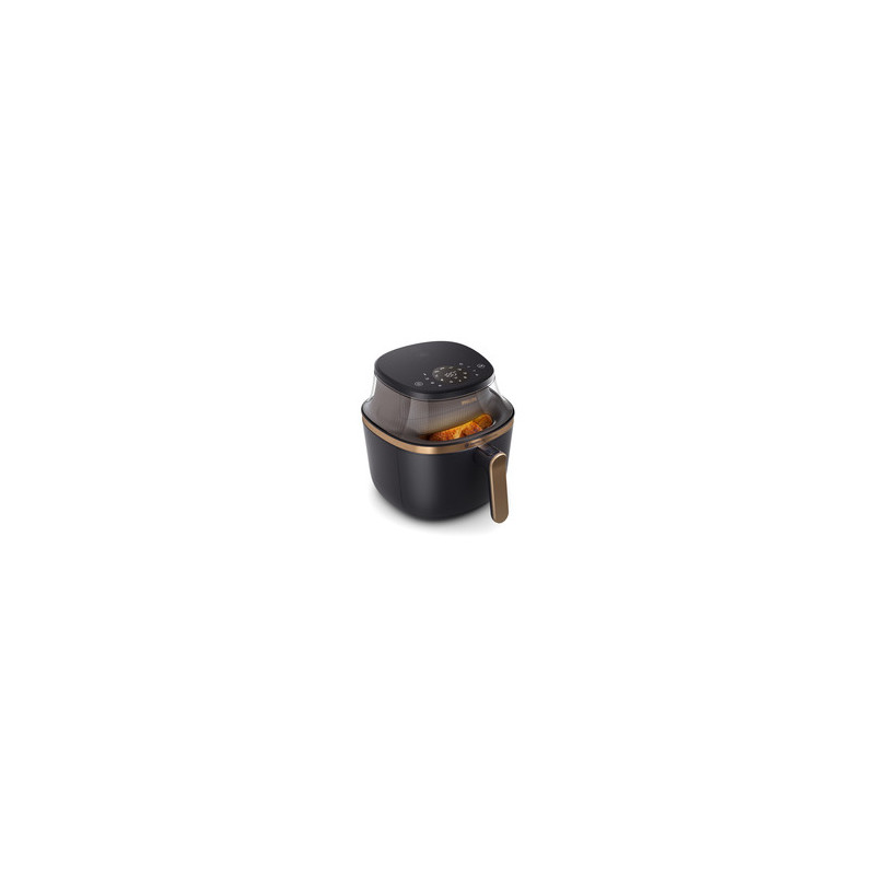 Jaunums! Philips 3000. sērijas karstā gaisa katls 1700W 6.2l melns NA332 / 00