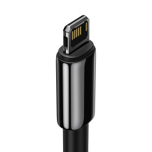 Cable - Baseus Tungsten Gold USB to Lightning 2.4A 2m Black
