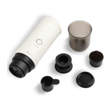 Kavos aparatas - Outin Nano 7500mAh Nešiojamas Espresso Aparatas (7500mAh, ruošia su malta kava arba Nespresso, balta) Kavos aparatas - Outin Nano 7500mAh Nešiojamas Espresso Aparatas (7500mAh, ruošia su malta kava arba Nespresso, balta)