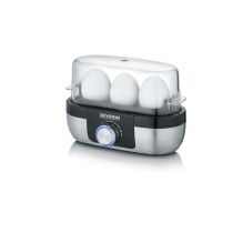 Severin Egg Stove 3 eggs stainless steel black EK 3163 (EK3163)