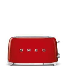Home and Kitchen Appliance - SMEG Toaster TSF02RDEU 4-Slice 6 Brown Smooth Red