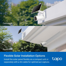 Tinklo kamera - TP-Link Tapo C460 KIT 4K, Dual-Band Wi-Fi, Solar-Powered