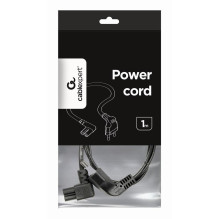 CABLE POWER EU 1M / ANGLED PC-184L GEMBIRD