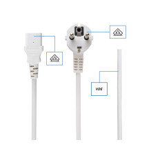 CABLE POWER C13 1.8M / PC-186W-VDE GEMBIRD CABLE POWER C13 1.8M / PC-186W-VDE GEMBIRD