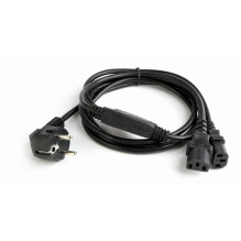 CABLE POWER SPLITTER VDE 2M / PC-186-ML6 GEMBIRD CABLE POWER SPLITTER VDE 2M / PC-186-ML6 GEMBIRD