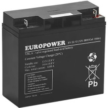 Battery AGM EUROPOWER...