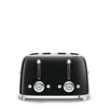Smeg 50-ųjų stiliaus skrudintuvas TSF03BLEU juodas Smeg 50-ųjų stiliaus skrudintuvas TSF03BLEU juodas
