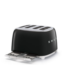 Smeg 50-ųjų stiliaus skrudintuvas TSF03BLEU juodas Smeg 50-ųjų stiliaus skrudintuvas TSF03BLEU juodas