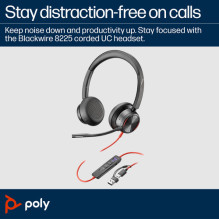 Poly Blackwire 8225-M USB-C / A Adapter
