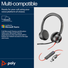 Blackwire 8225 Stereo USB-C / A Headset-MS-Teams 8X225A Blackwire 8225 Stereo USB-C / A Headset-MS-Teams 8X225A