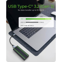 IcyBox Externes Type-C Gehäuse für M.2 NVMe SSD extern retail IcyBox Externes Type-C Gehäuse für M.2 NVMe SSD extern retail