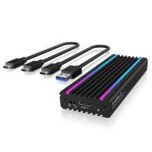 IcyBox Externes Type-C Gehäuse für M.2 NVMe SSD extern retail IcyBox Externes Type-C Gehäuse für M.2 NVMe SSD extern retail