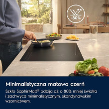 Kaitlentė - Electrolux EIS87453IZ 77cm 4 Zonos Jutiklinis Valdymas Stiklo Paviršius Kaitlentė - Electrolux EIS87453IZ 77cm 4 Zonos Jutiklinis Valdymas Stiklo Paviršius