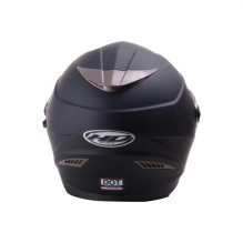 Motorcycle helmet HD-09B, size XL, black Motorcycle helmet HD-09B, size XL, black