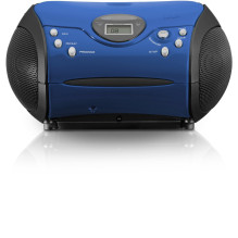 Lenco SCD-24 blau / schwarz Lenco SCD-24 blau / schwarz