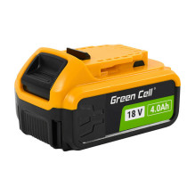 Green Cell battery for DeWalt XR 18V 4Ah replacement battery for DCB184 Green Cell battery for DeWalt XR 18V 4Ah replacement battery for DCB184