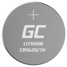 Green Cell Blister 10x lithium battery CR1620 3V 70mAh Button Green Cell Blister 10x lithium battery CR1620 3V 70mAh Button