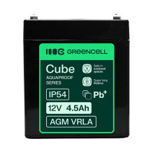 Green Cell AGM VRLA 12V 4.5Ah maintenance-free battery for cash registers, toys, cameras (90x70x106mm) Green Cell AGM VRLA 12V 4.5Ah maintenance-free battery for cash registers, toys, cameras (90x70x106mm)