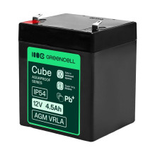 Green Cell AGM VRLA 12V 4.5Ah maintenance-free battery for cash registers, toys, cameras (90x70x106mm) Green Cell AGM VRLA 12V 4.5Ah maintenance-free battery for cash registers, toys, cameras (90x70x106mm)